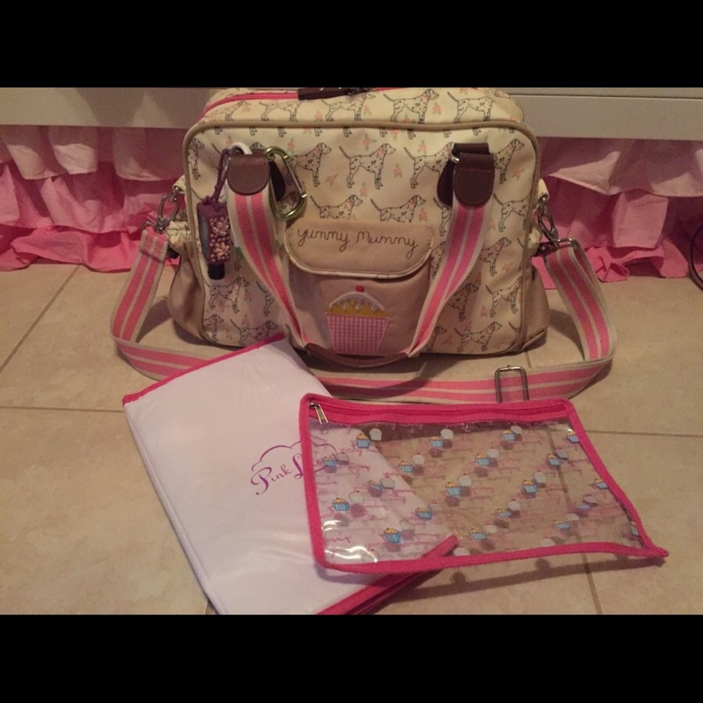 Pink Lining Yummy Mummy Diaper Bag